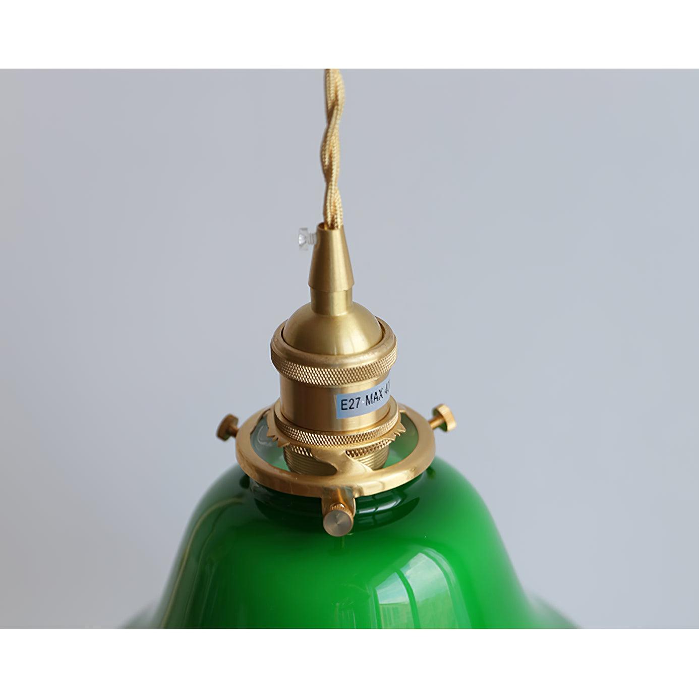 Green Bell Drop light Pendant Light