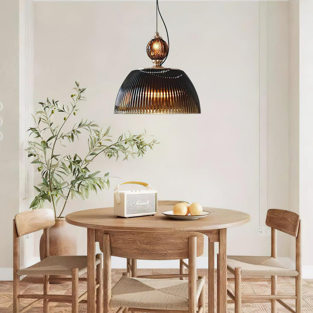 Green Glass Bowl Drop light Pendant Lamp
