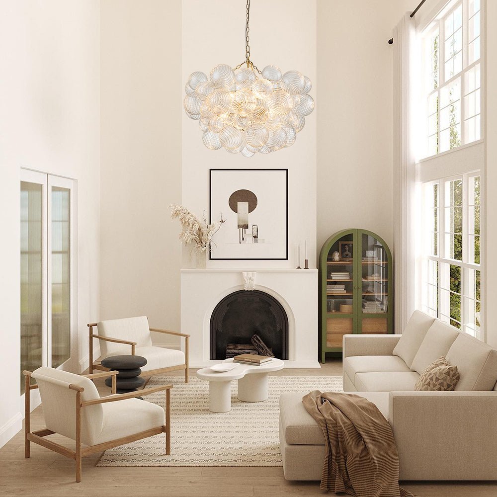 Glass Ball Bubbles Ceiling fixture Chandelier