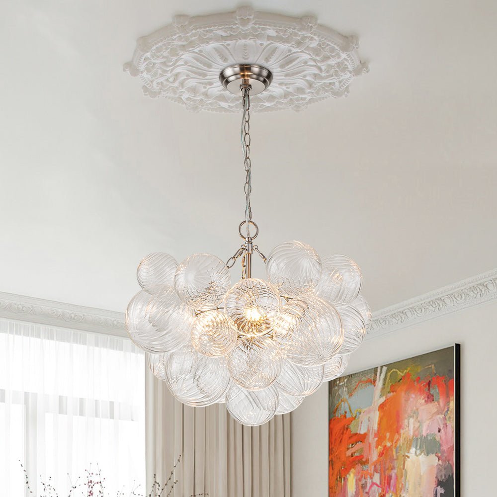 Glass Ball Bubbles Ceiling fixture Chandelier