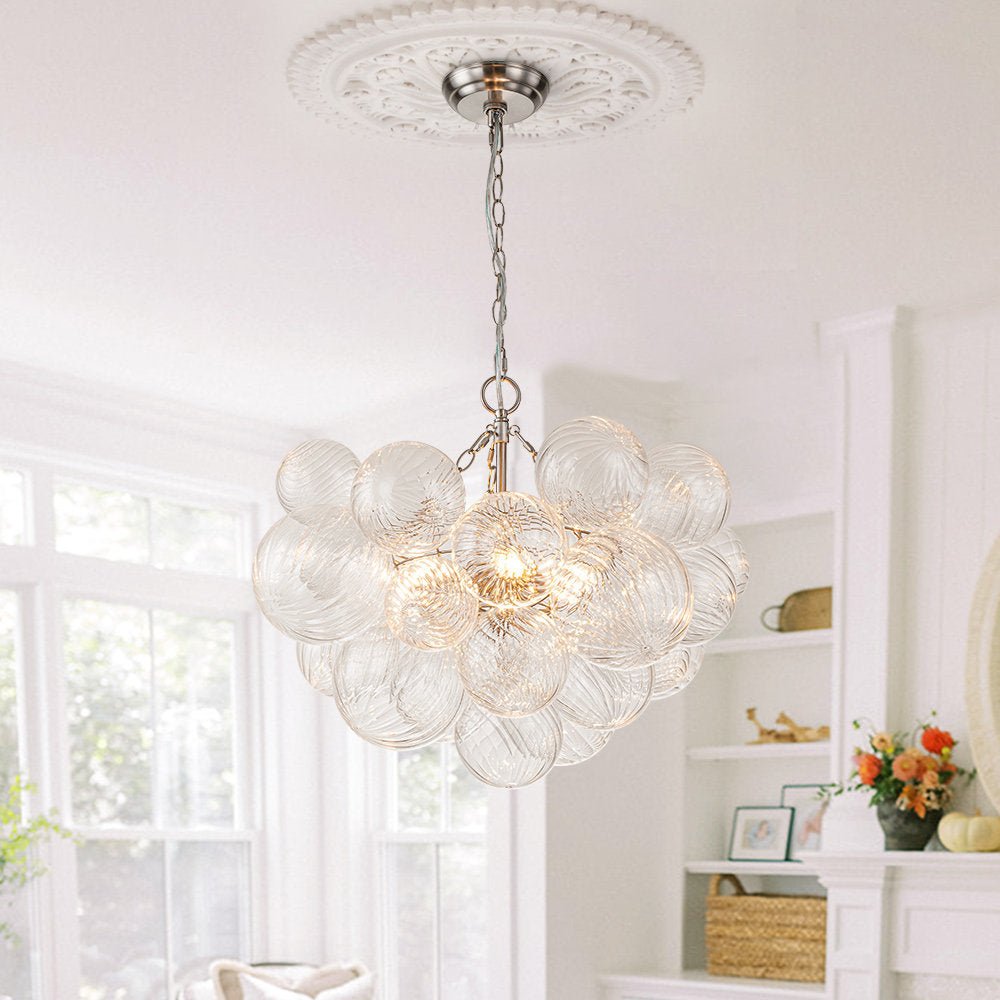 Glass Ball Bubbles Ceiling fixture Chandelier