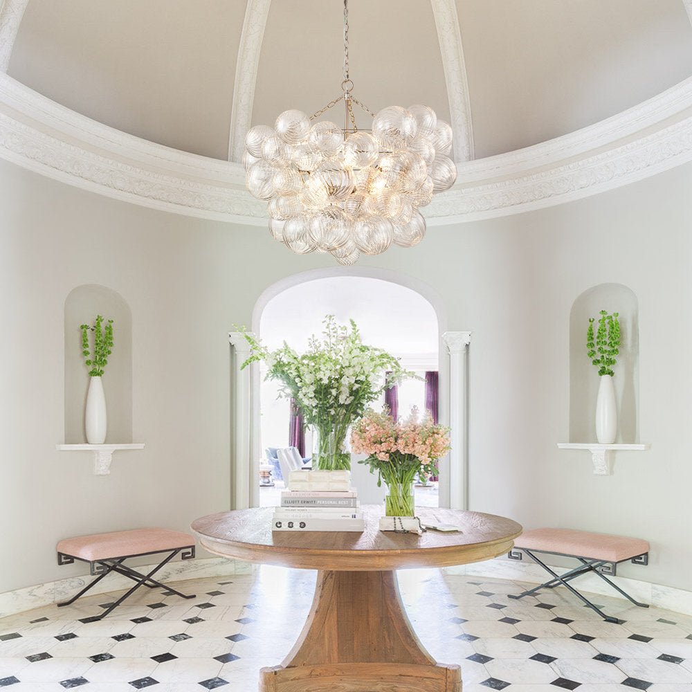 Glass Ball Bubbles Ceiling fixture Chandelier