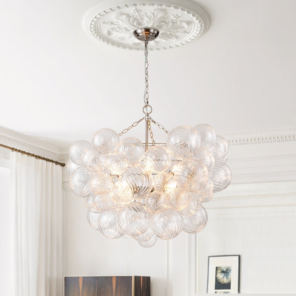 Glass Ball Bubbles Ceiling fixture Chandelier