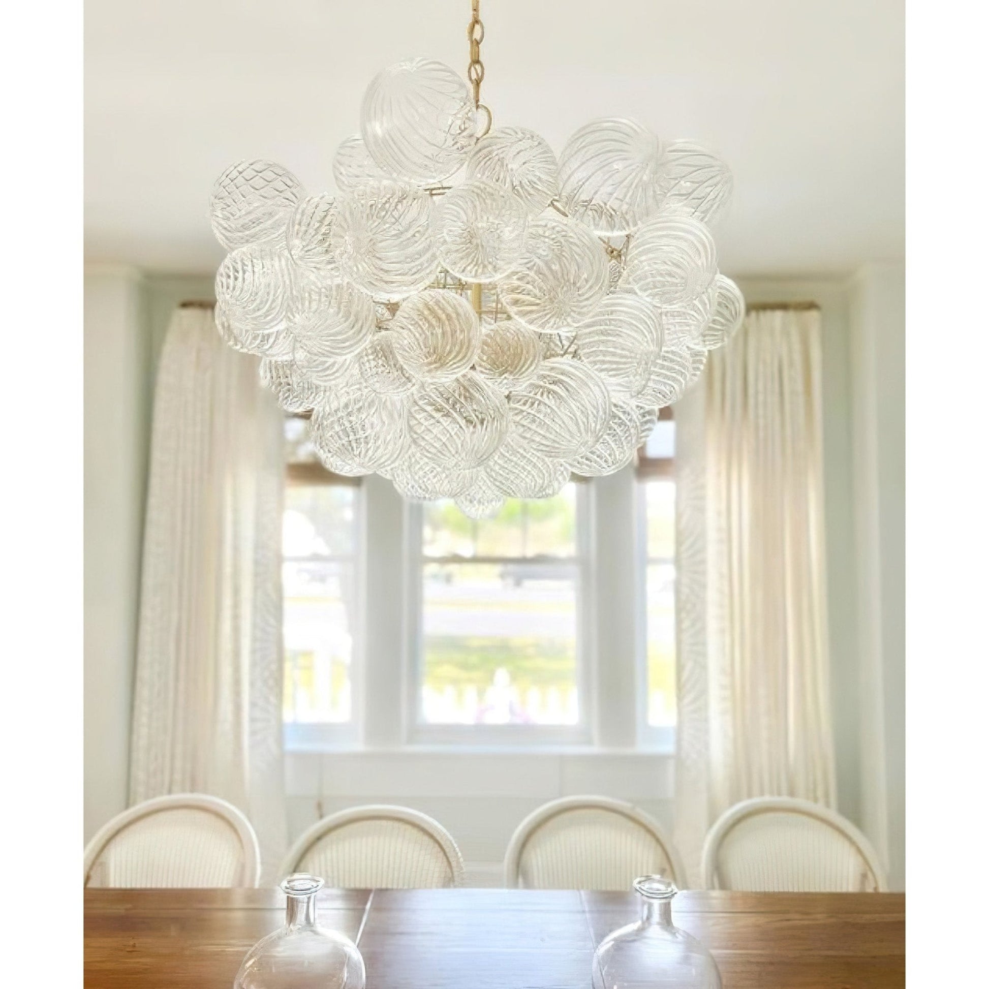 Glass Ball Bubbles Ceiling fixture Chandelier