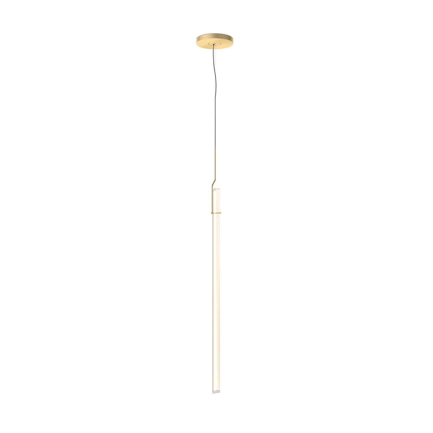 Halo Jewel Straight Droplight Pendant Light