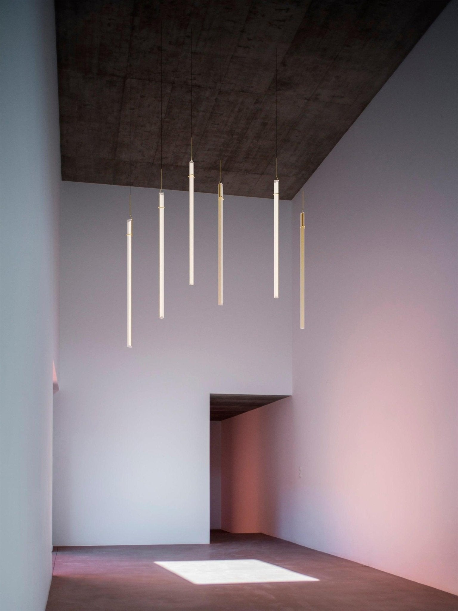 Halo Jewel Straight Droplight Pendant Light