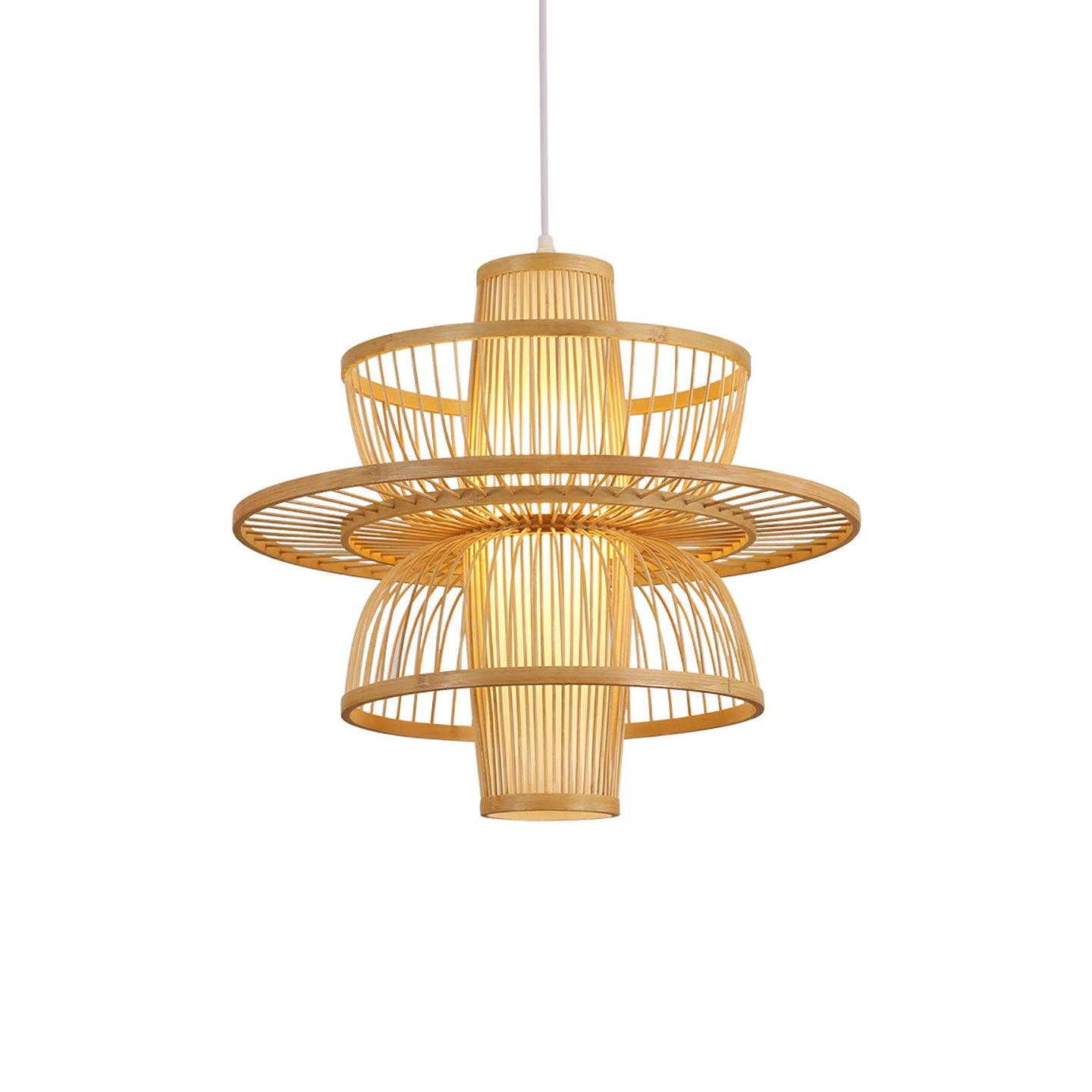Handmade Sigyn Bamboo Droplight Pendant Lamp