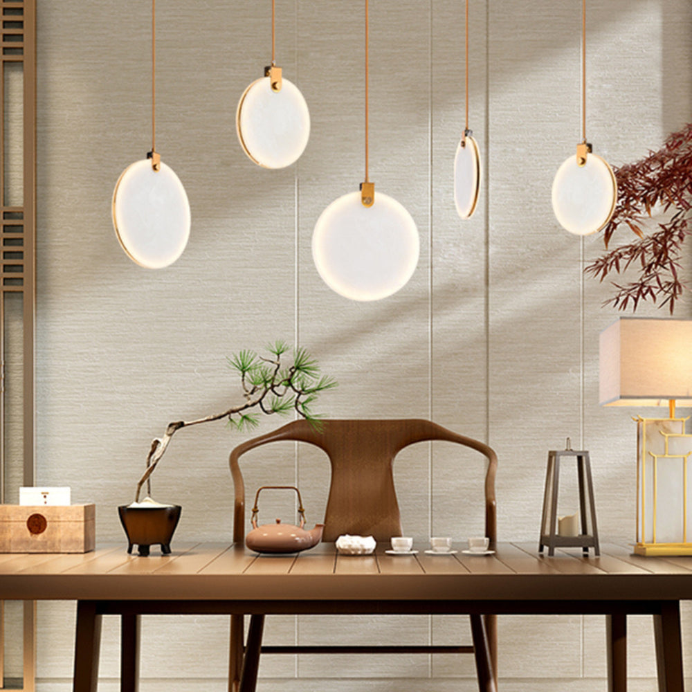 Harvest Alabaster Houselight Pendant Lamp
