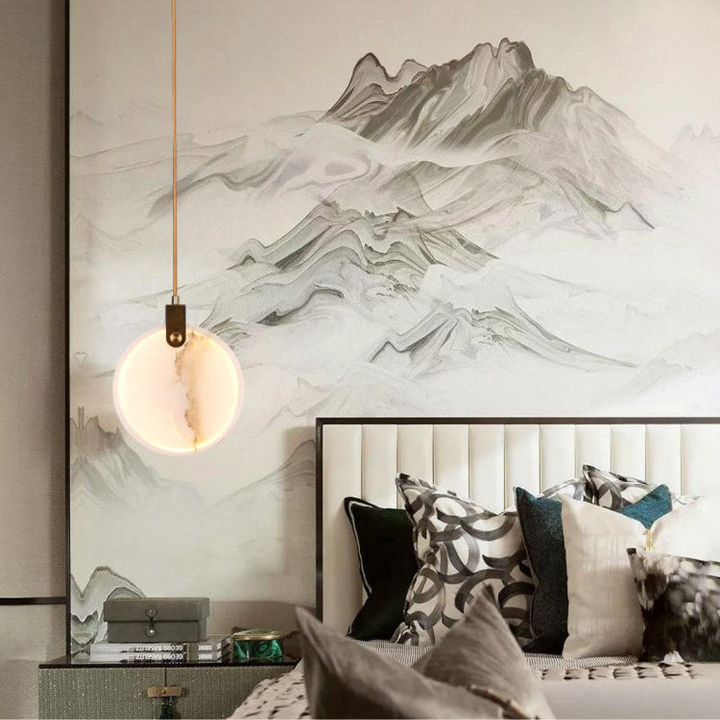 Harvest Alabaster Houselight Pendant Lamp