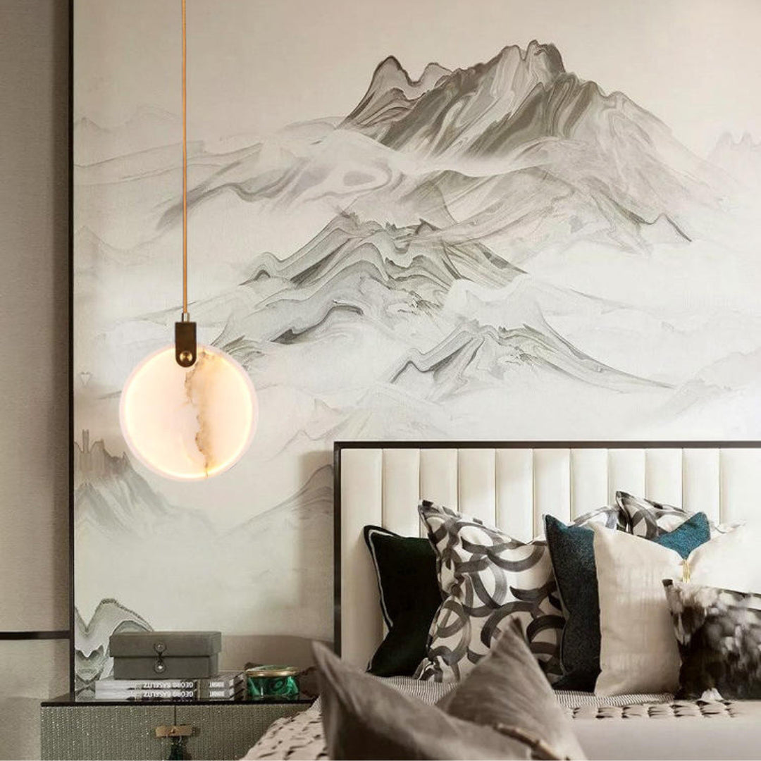 Harvest Alabaster Houselight Pendant Lamp
