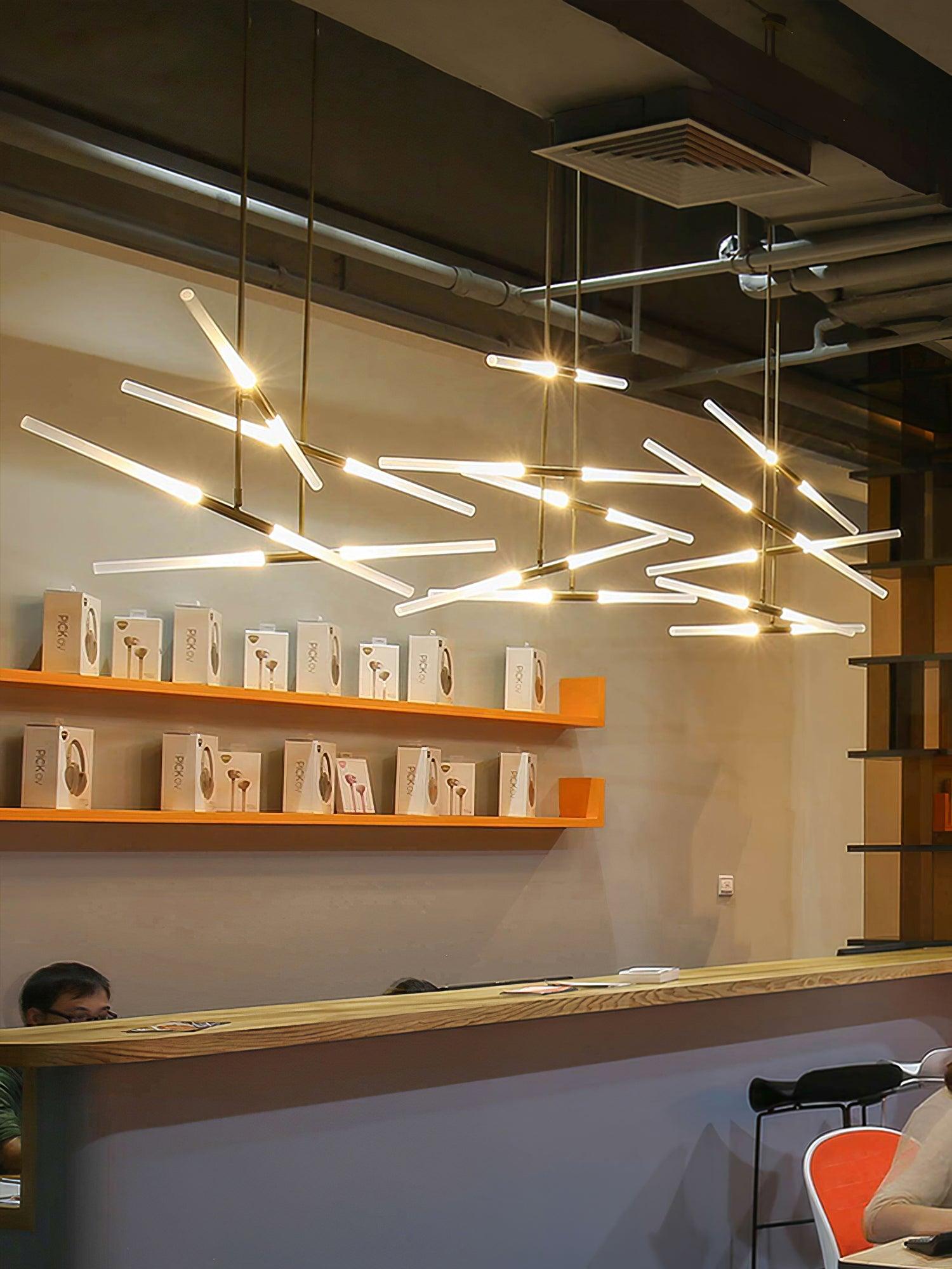 Hash Linear Pendant light Suspension