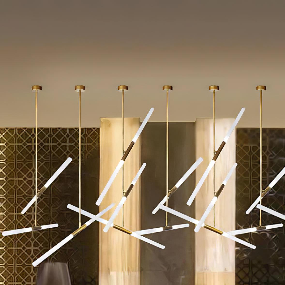 Hash Linear Pendant light Suspension