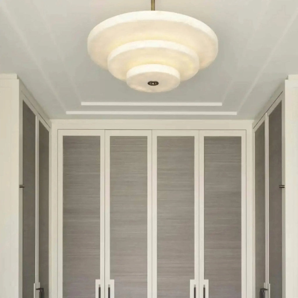 Ice Queen Alabaster Chandelier