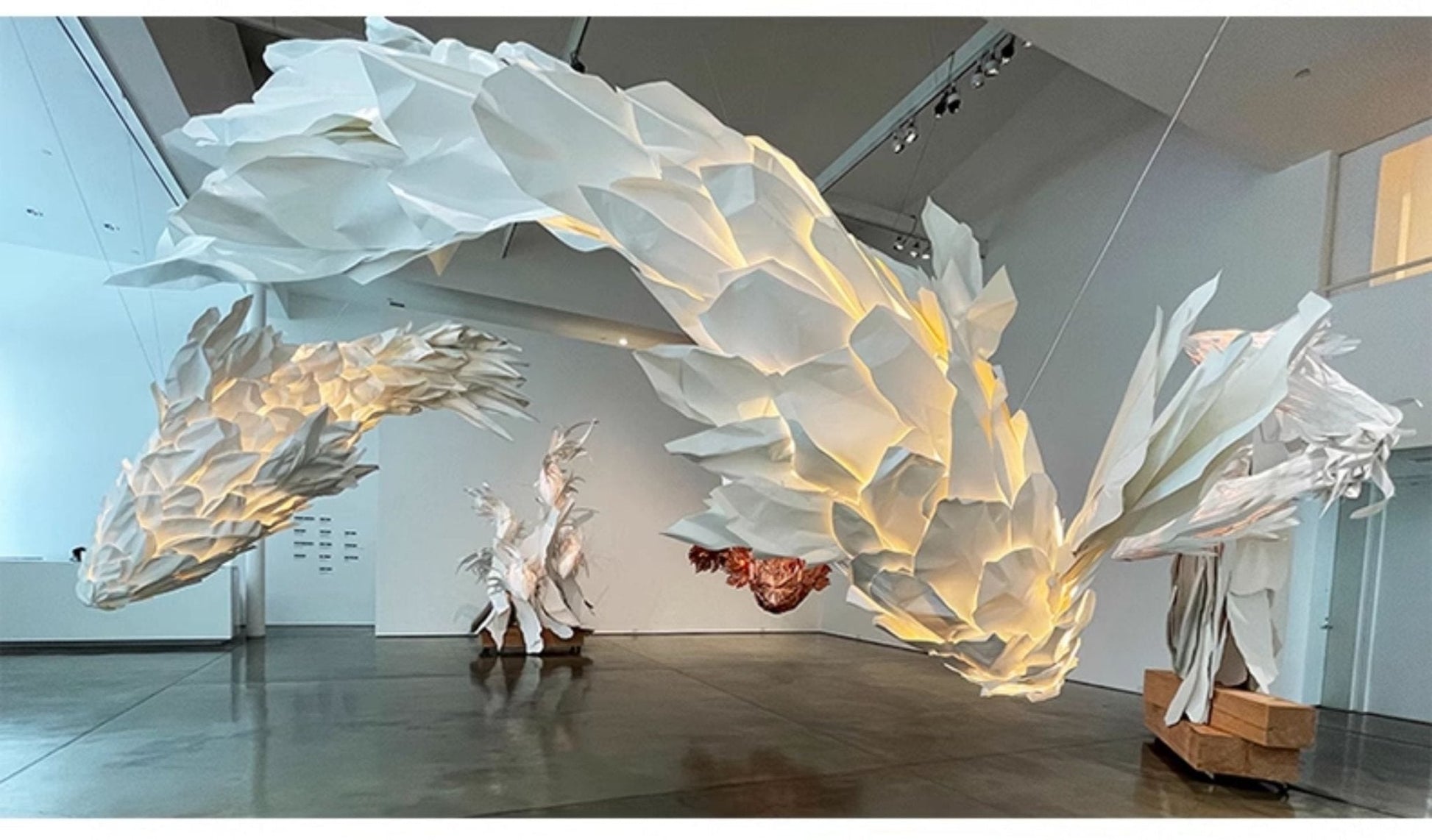 Koi Fish Inspired Chandelier