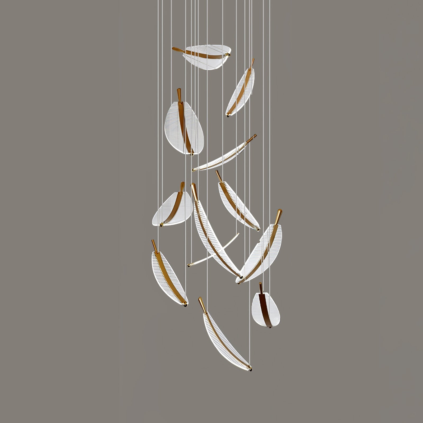 Leaf LED Gasolier Chandelier