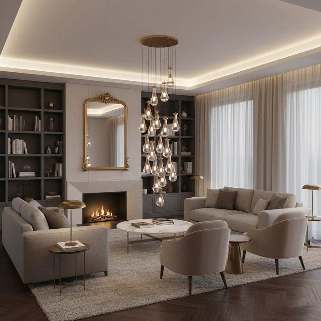Leontine Glass Pendant Lamp