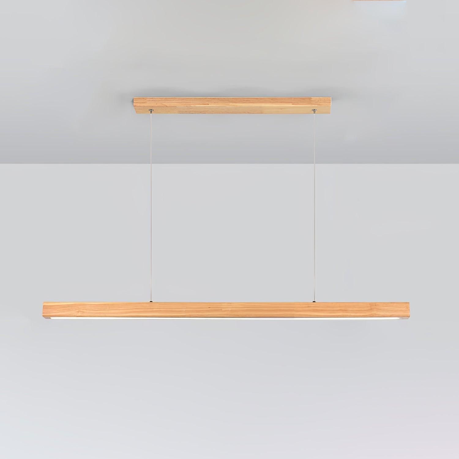 Linear Wooden Drop light Pendant Light