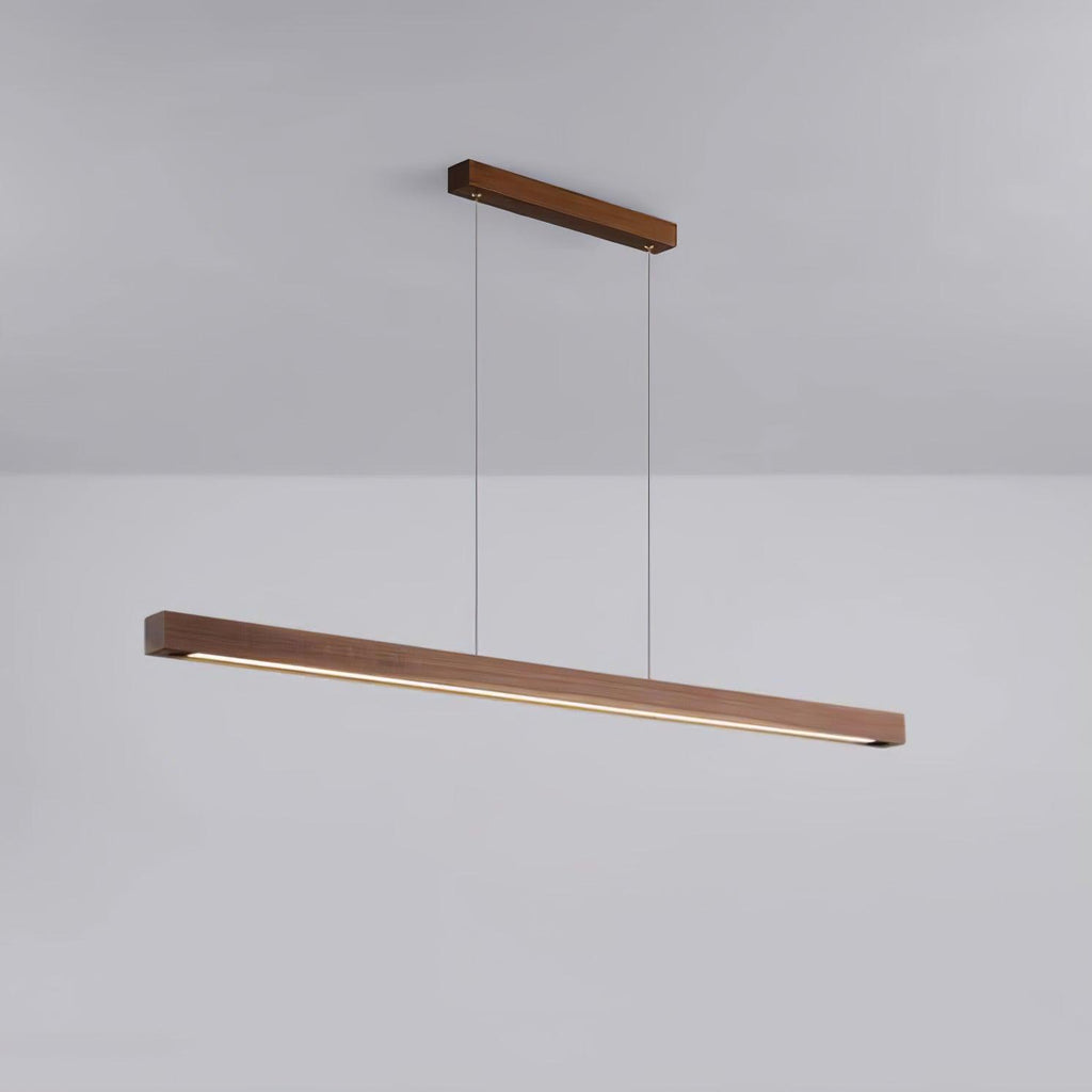 Linear Wooden Drop light Pendant Light