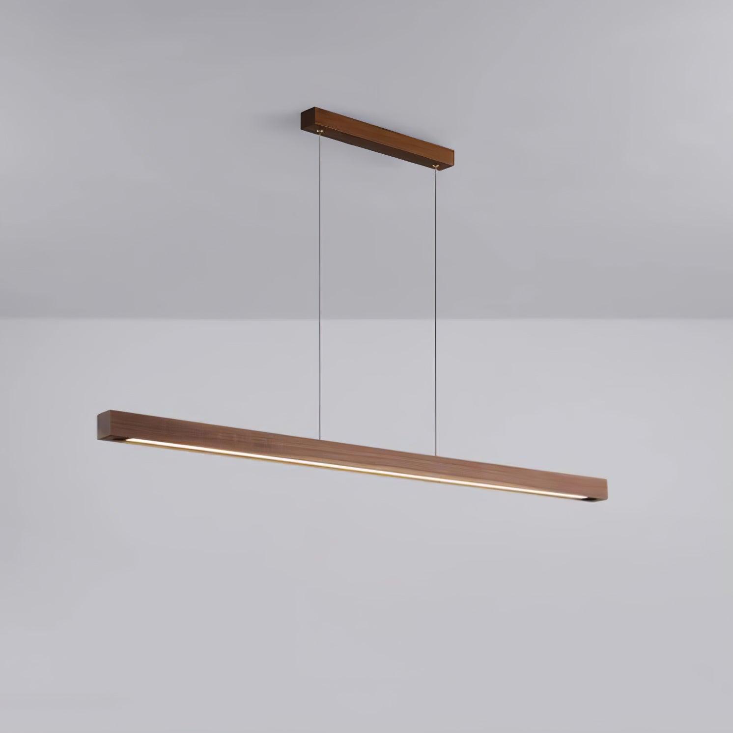 Linear Wooden Drop light Pendant Light