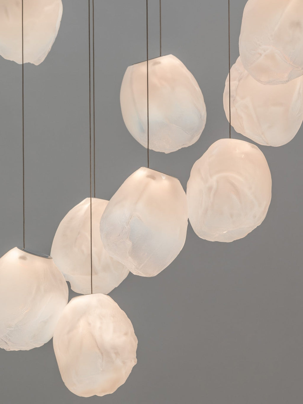 Liquid Glass Stone Drop light Pendant Light