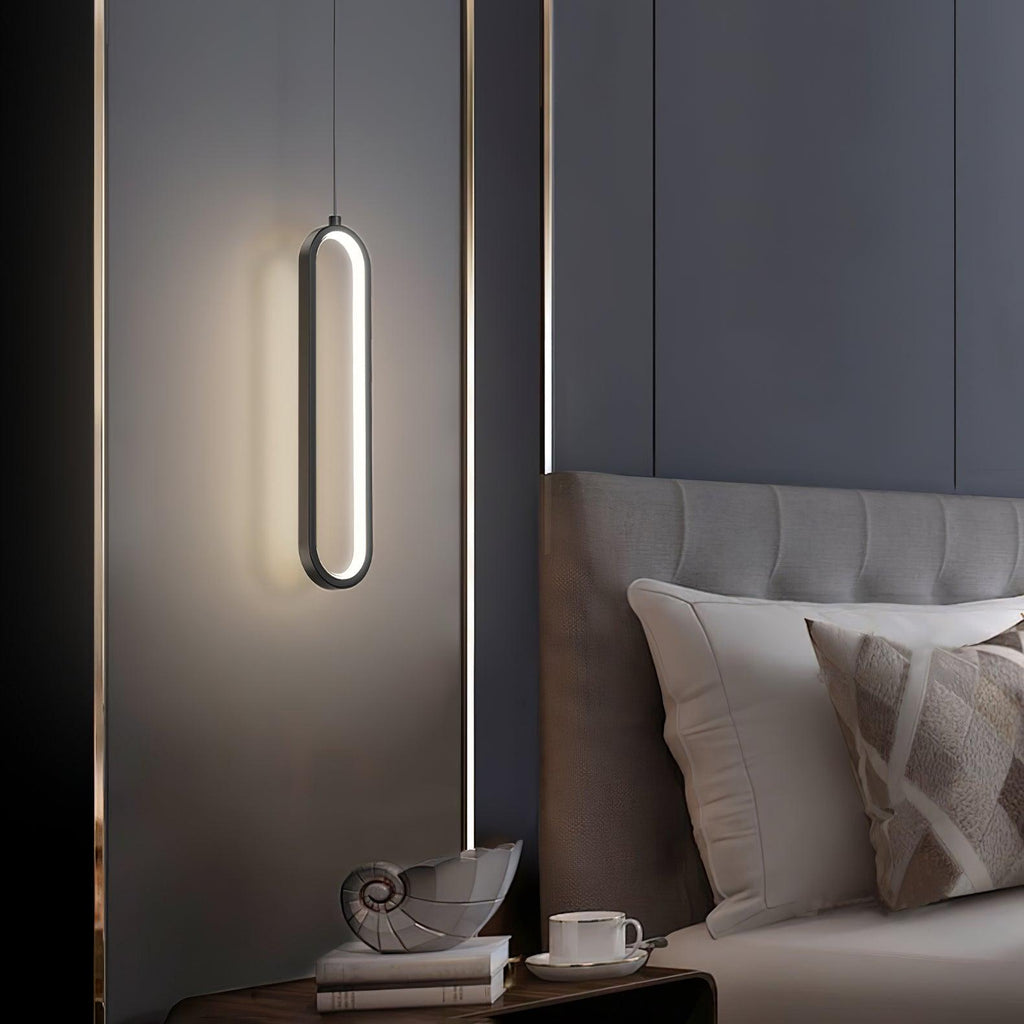 Long Oval LED Droplight Pendant Lamp