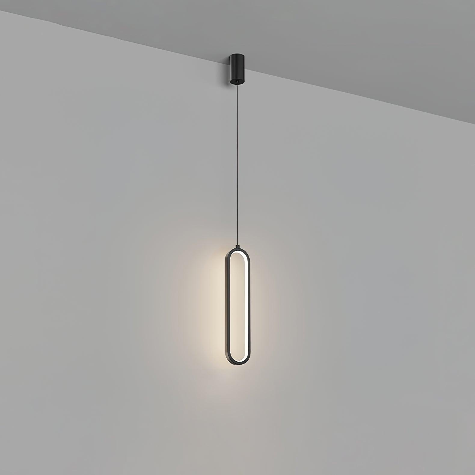Long Oval LED Droplight Pendant Lamp