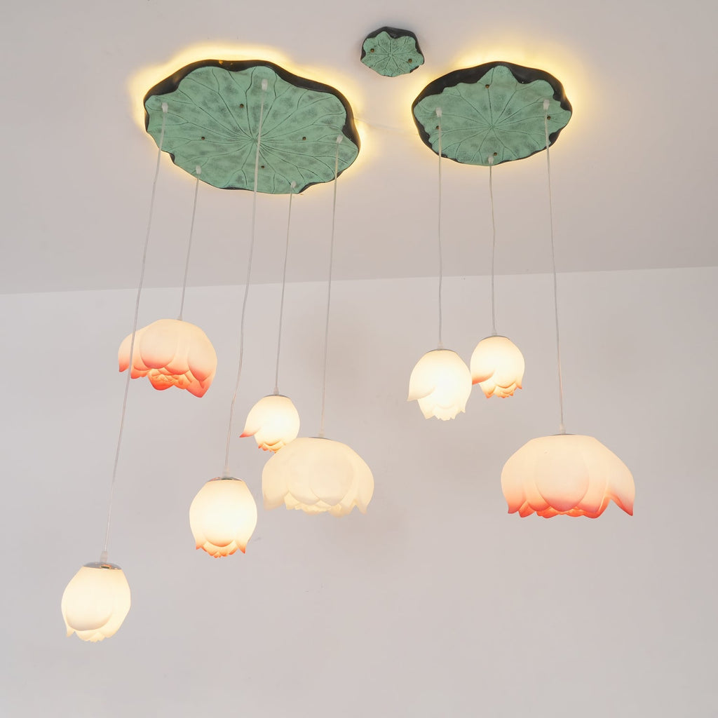Lotus Pendant light Chandelier