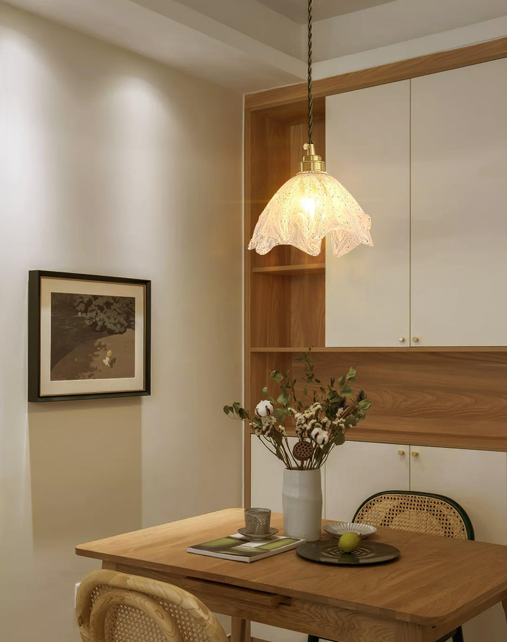 Lotus Crystal Small Houselight Pendant Light
