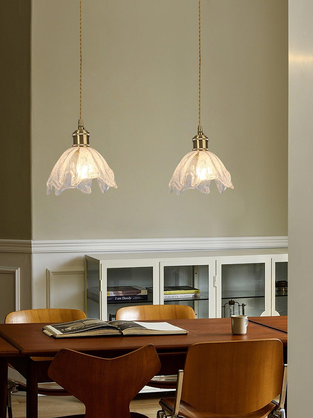 Lotus Crystal Small Houselight Pendant Light