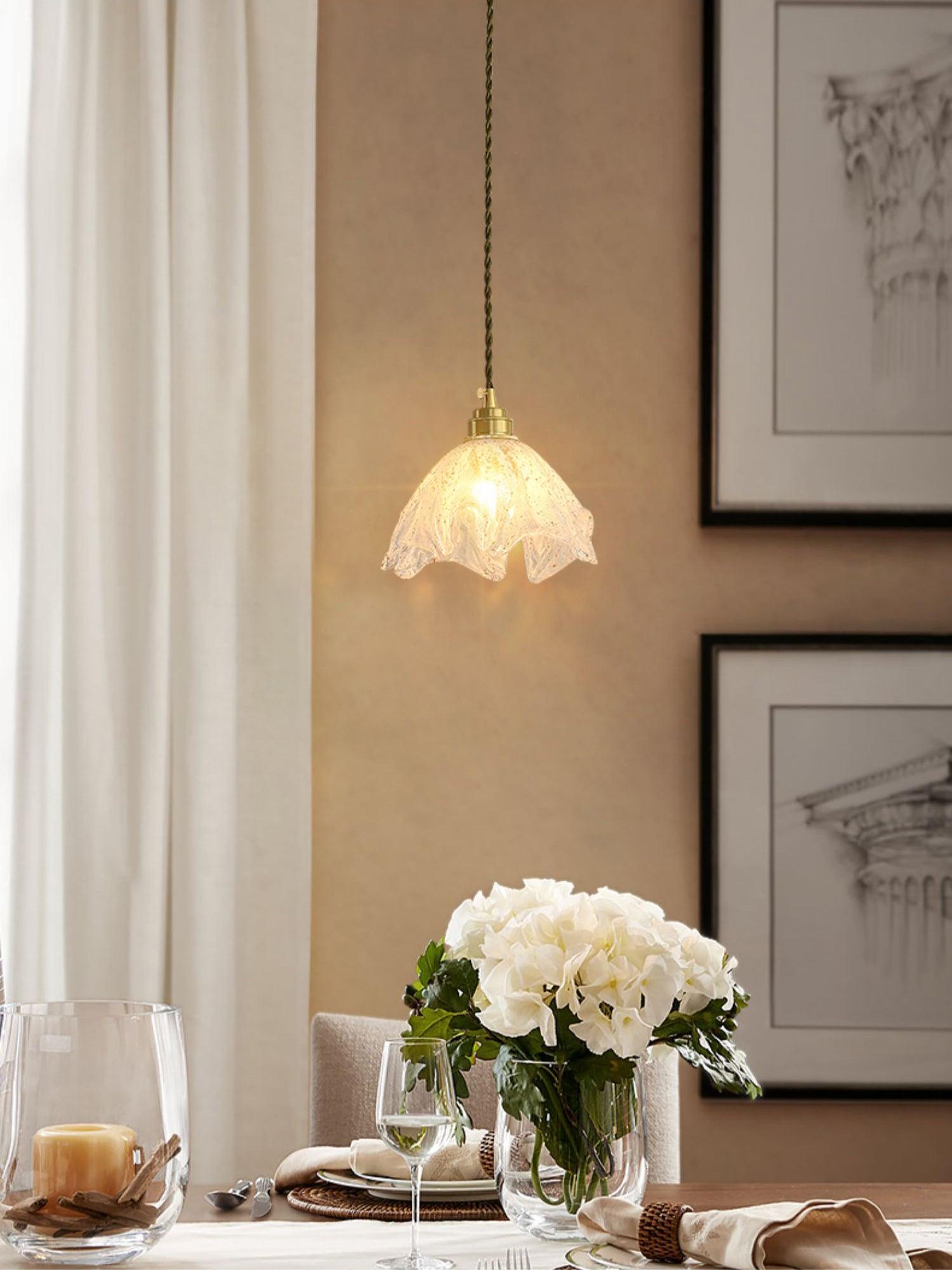 Lotus Crystal Small Houselight Pendant Light