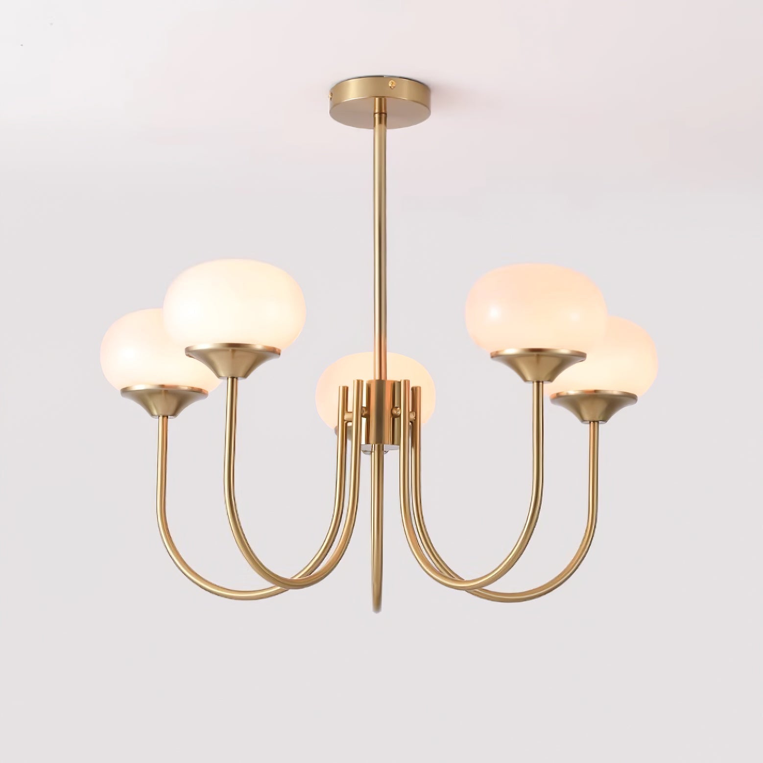 Marshmallow Crown Chandelier