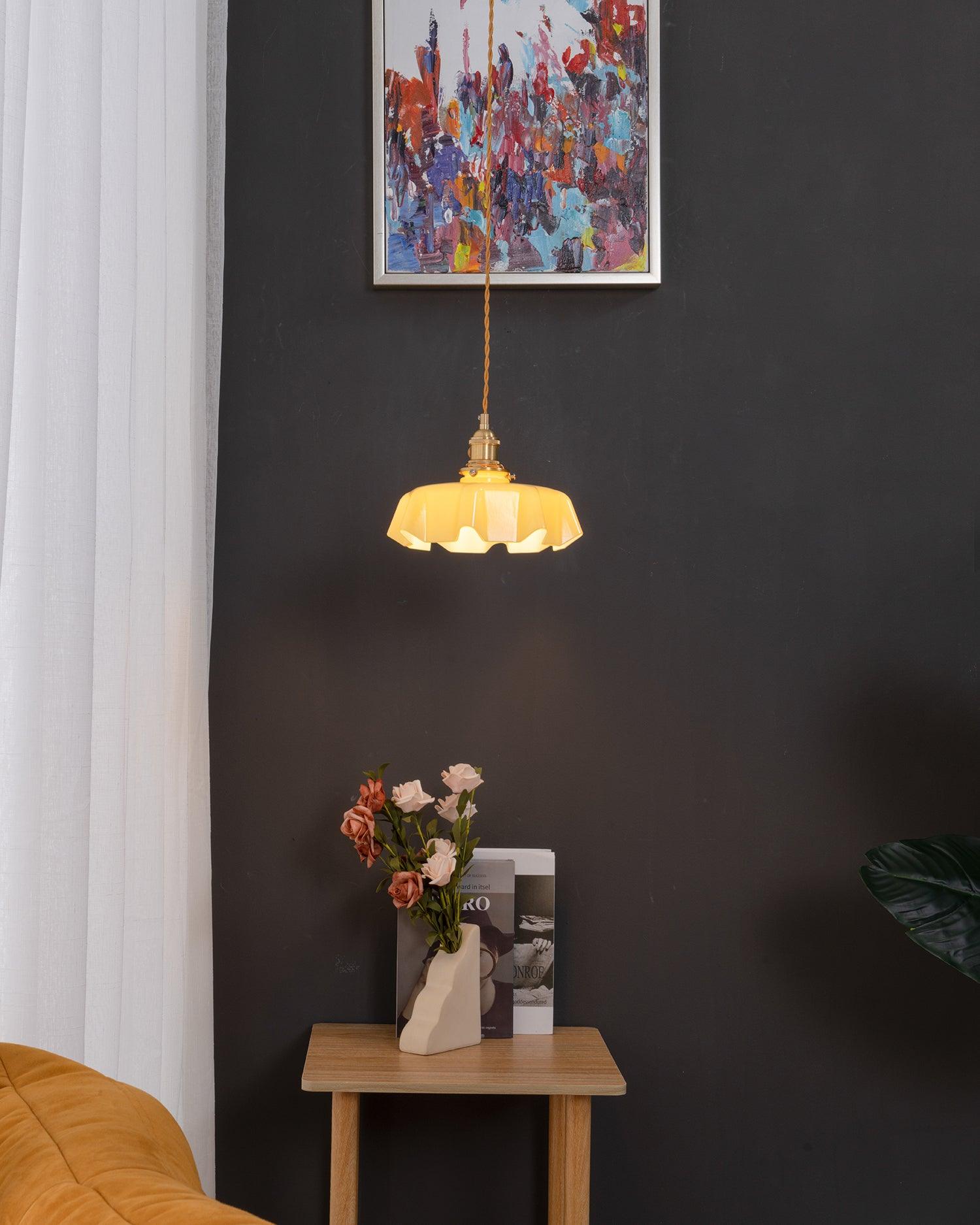 French Flower Droplight Pendant Light