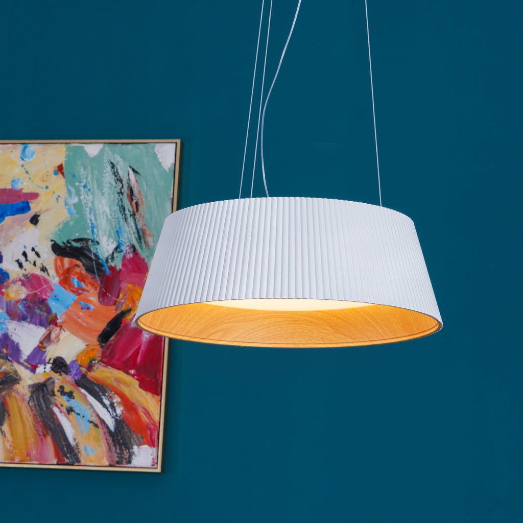Modern Ribbed Houselight Pendant Light