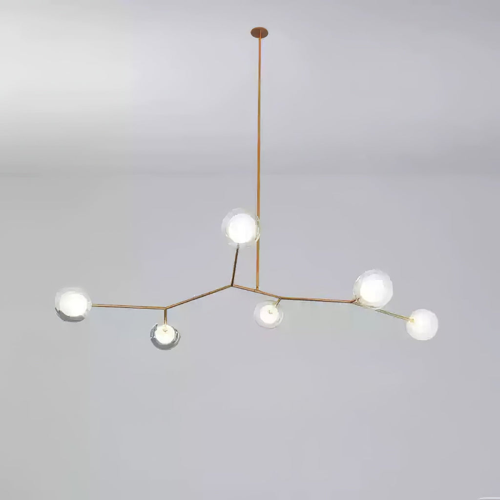 Molecular Glass Balls Pendant light Chandelier