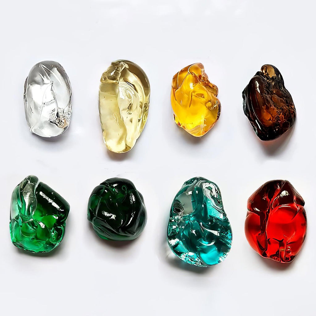 Multicolor Crystal Stone Electrolier Chandelier