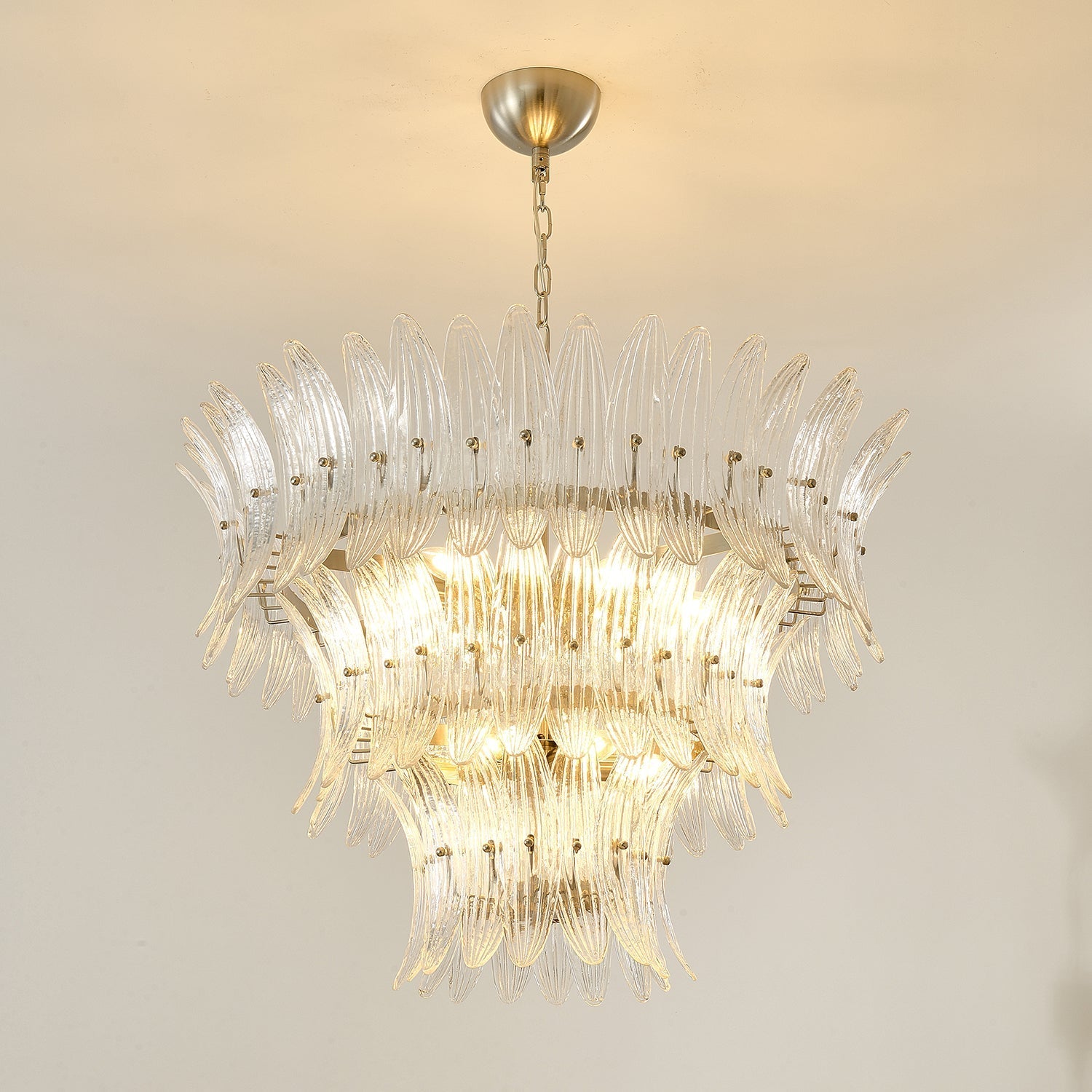 Murano Palmette Ceiling fixture Chandelier