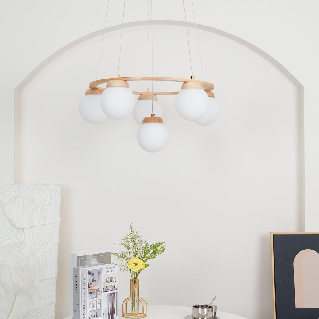 Miira Wood Ceiling fixture Chandelier