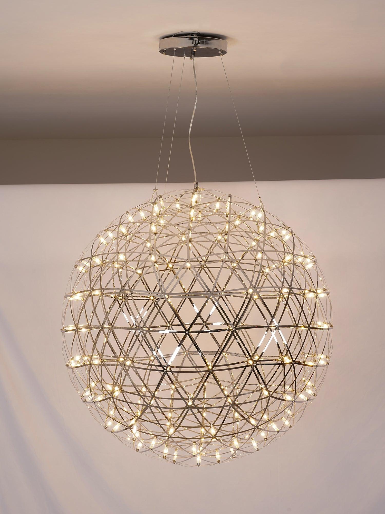 Gold Spark Ball Drop light Pendant Light