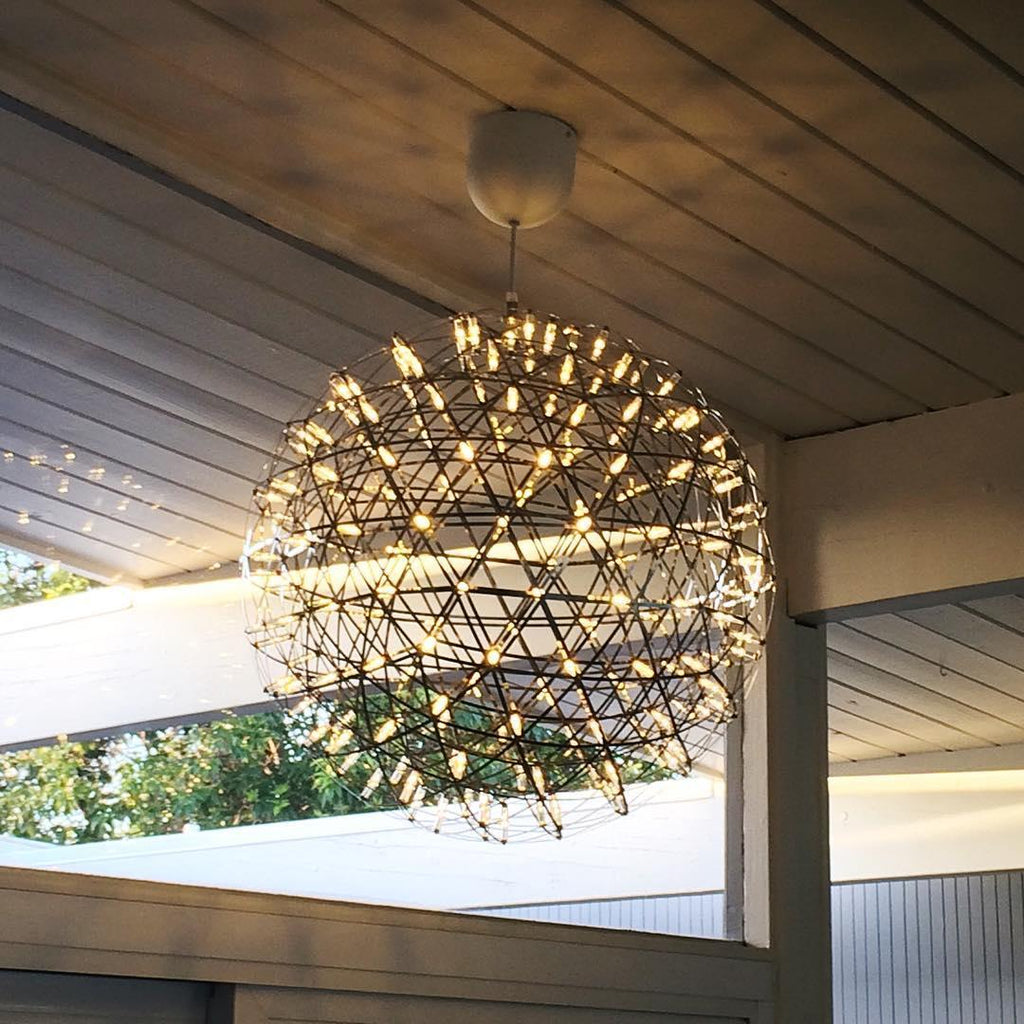 Gold Spark Ball Drop light Pendant Light