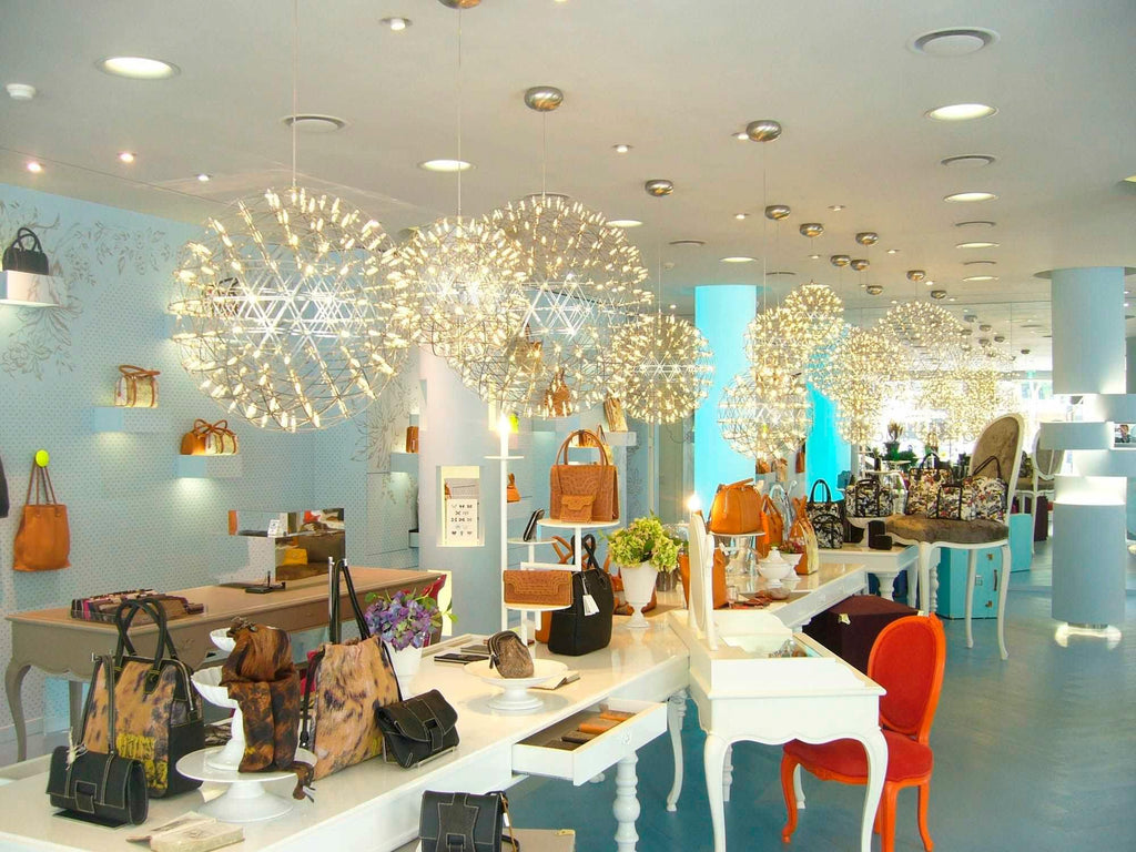 Gold Spark Ball Drop light Pendant Light