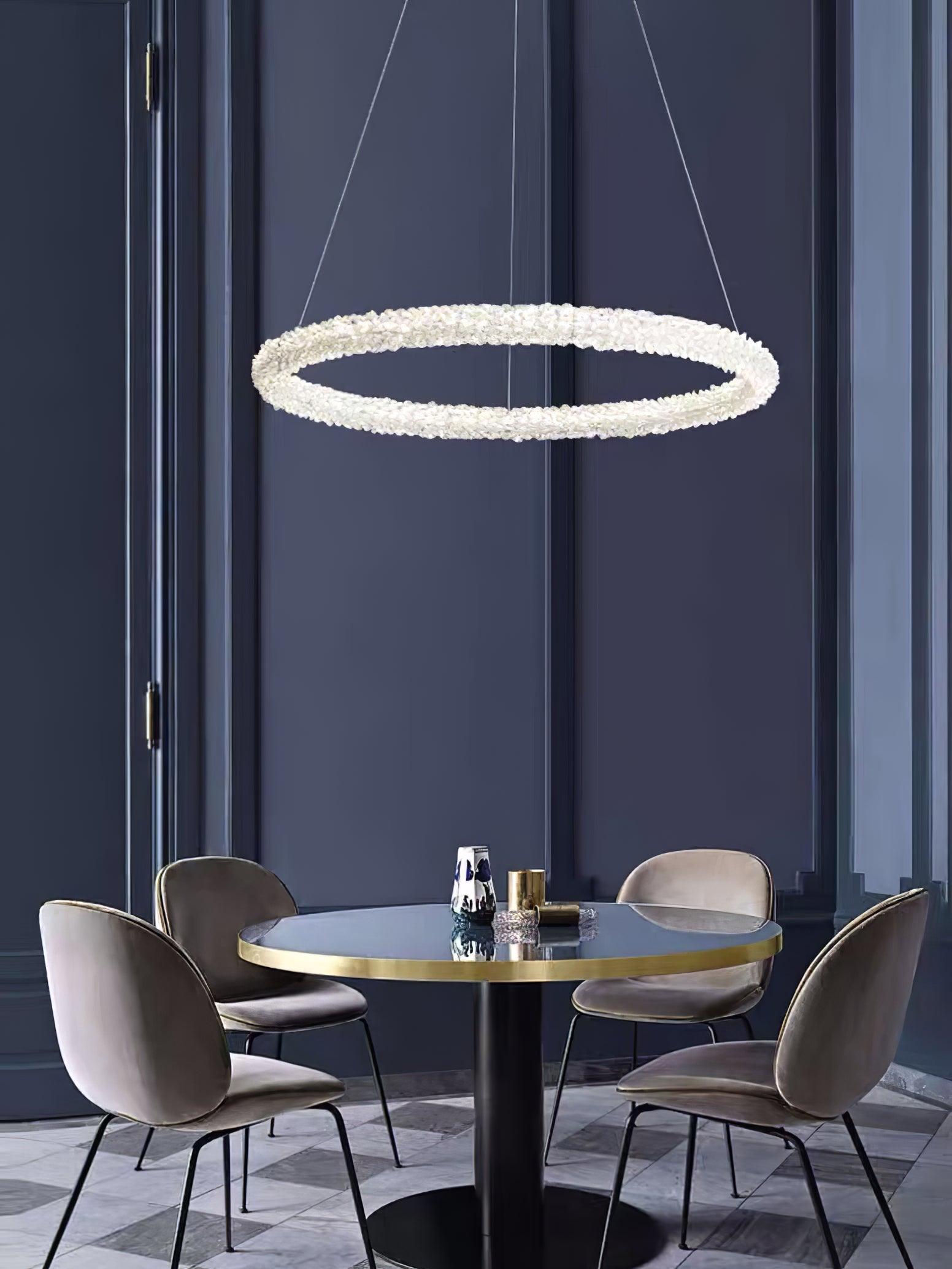 Ring Crystal Pendant light Chandeliers