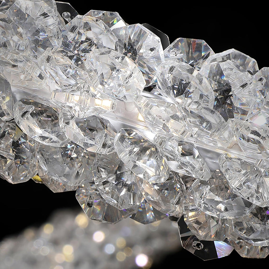 Ring Crystal Pendant light Chandeliers