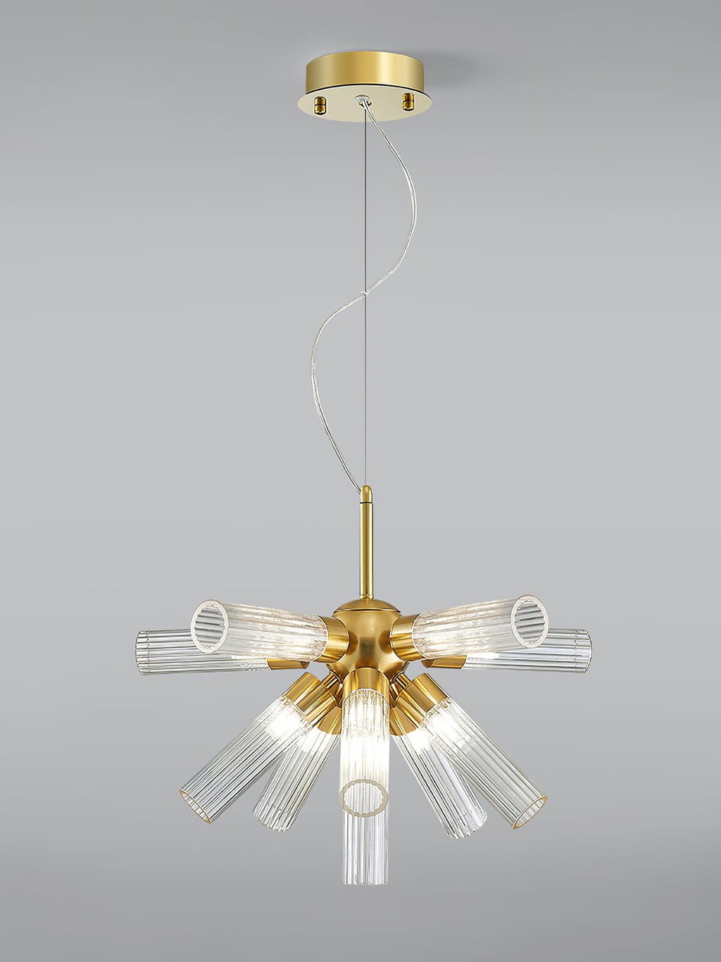 Ringold Sputnik Gasolier Chandelier