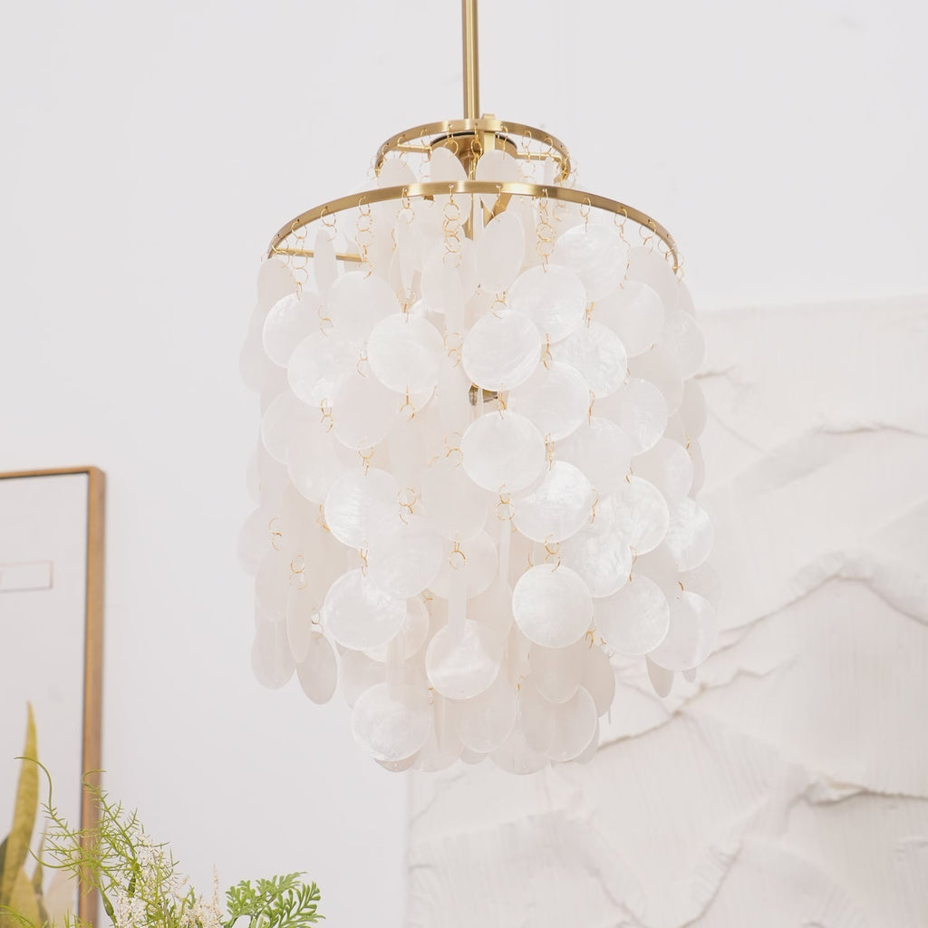 Round Shell Pendant light Chandelier