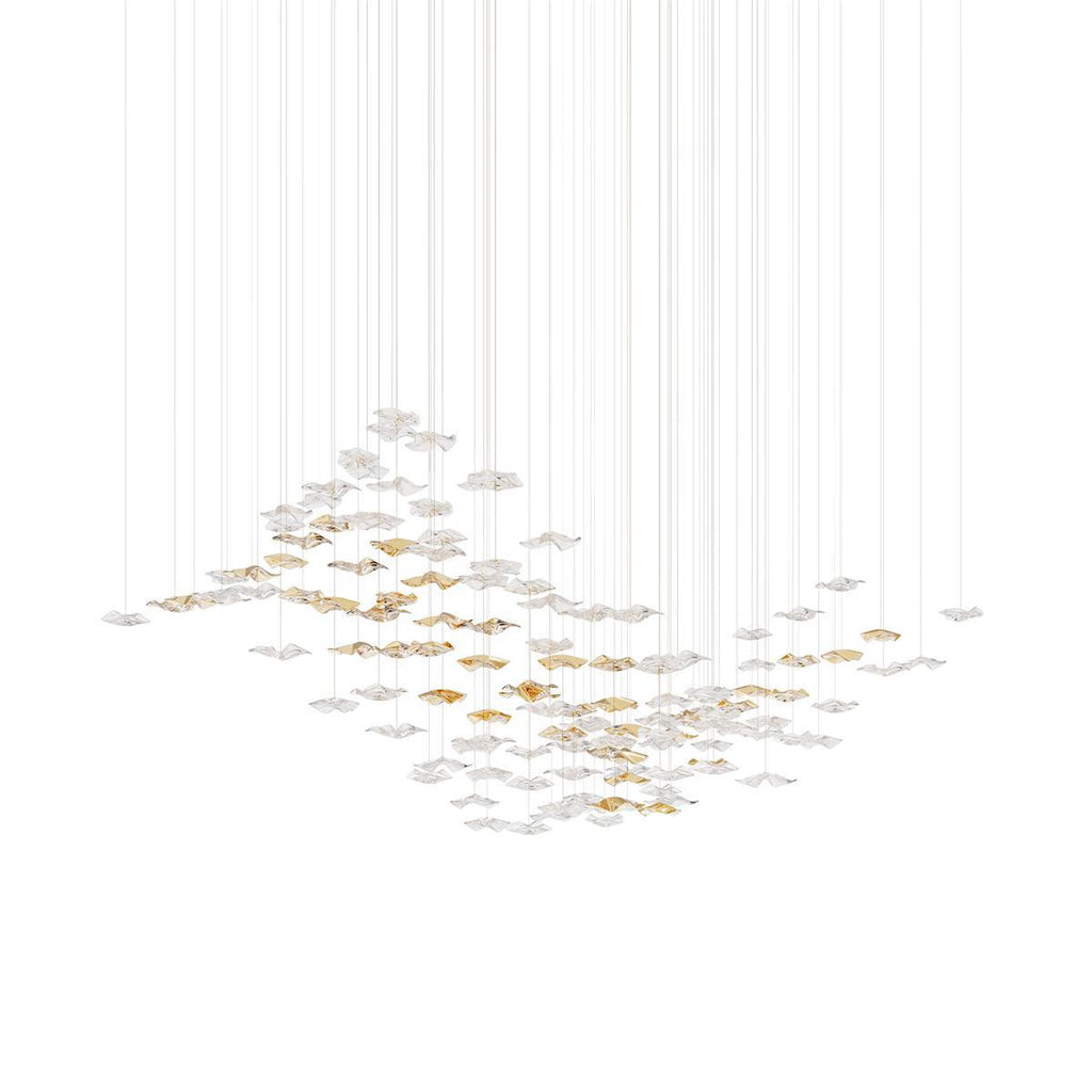 Tidal Art Glass Pendant light Chandelier