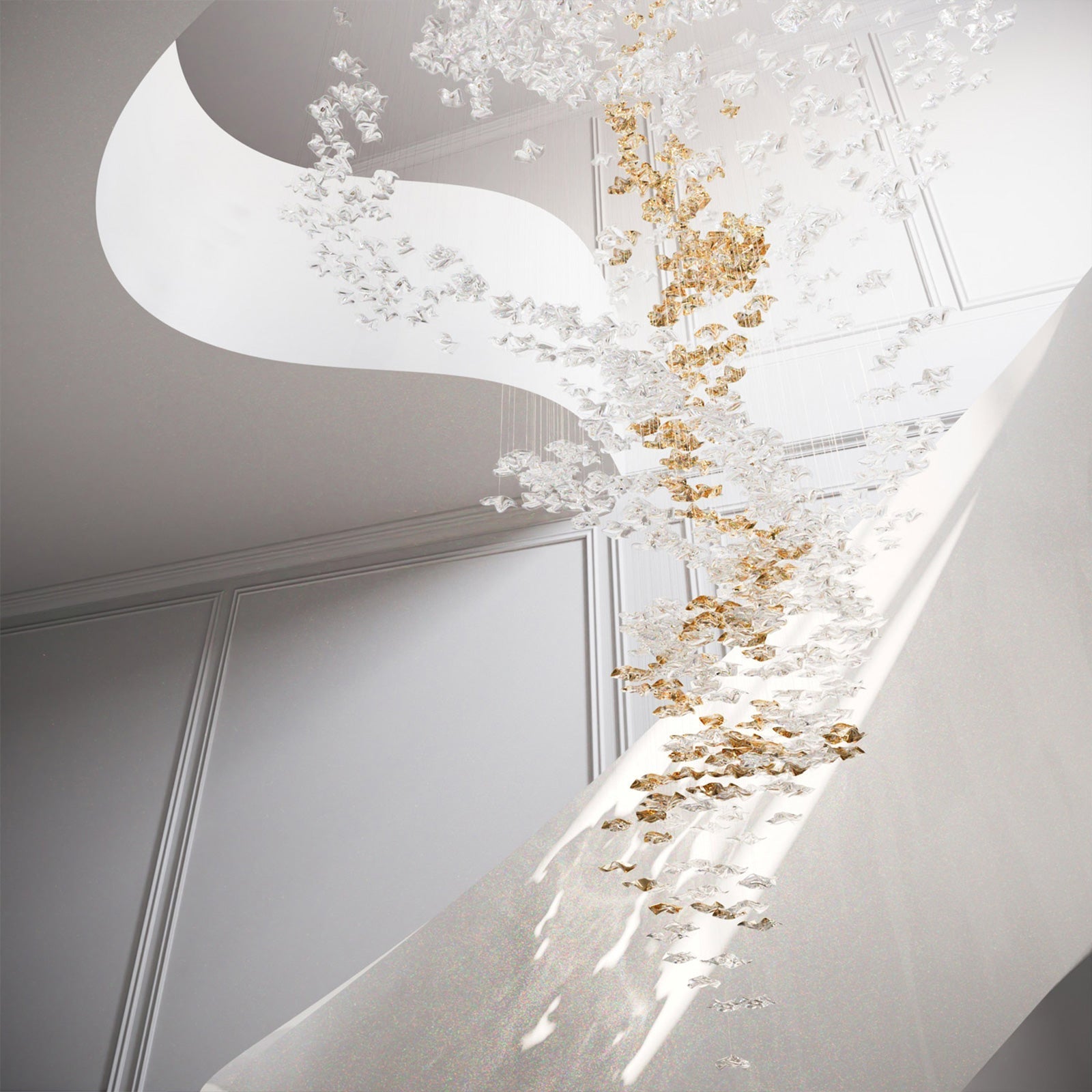 Tidal Stair Electrolier Chandelier