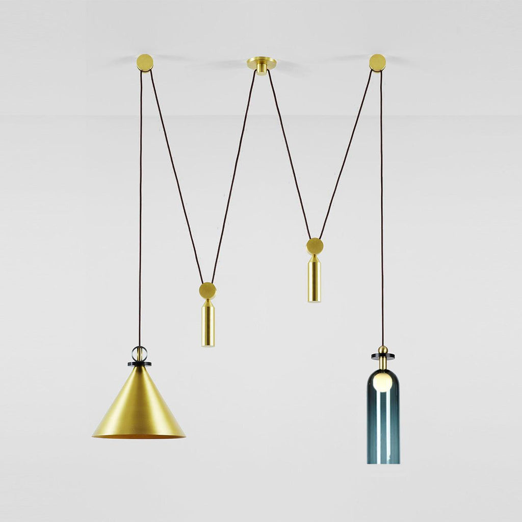 Geometric Shape Art Modern Candelabrum Chandelier