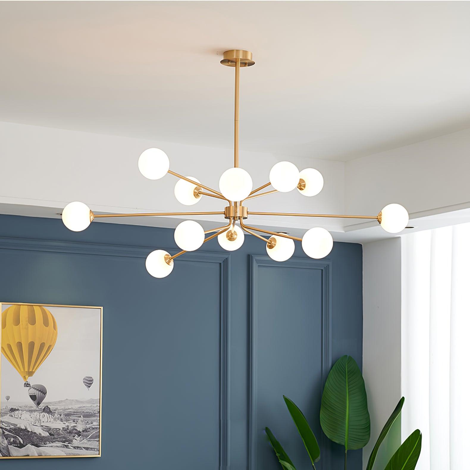 Solaire Arm Ceiling fixture Chandelier
