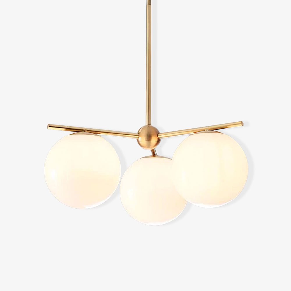 Sphere & Stem Candelabrum Chandelier