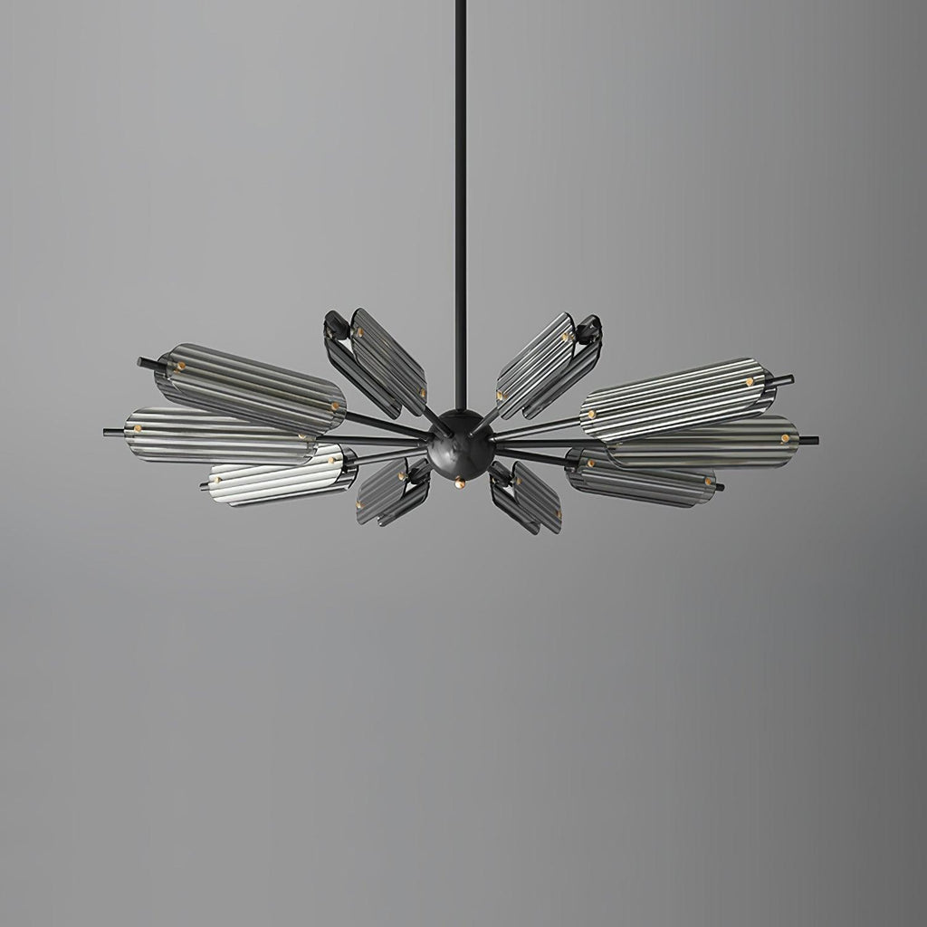Sputnik Brass Electrolier Chandelier